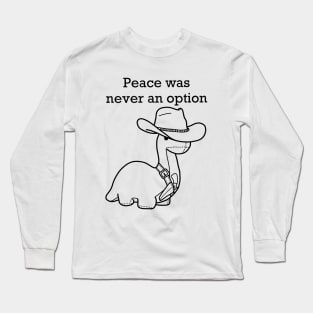 Sheriff Plush Dinosaur Long Sleeve T-Shirt